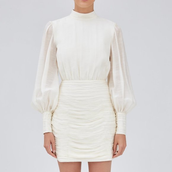 LAST 1 NWT Keepsake the Label Profound Linen Dress - Picture 1 of 12